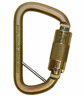 3M™ DBI-SALA® Rollgliss™ Technical Rescue Offset D Fall Arrest Carabiners with Captive Eye