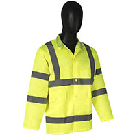 DuraWear™ Class 3 Hi-Vis Green Rain Jackets