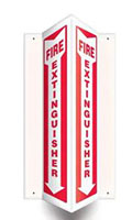Projection Sign Fire Extinguisher Signs