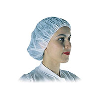 PolyGard™ 24 Inch (in) Length White Bouffant Caps