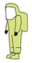 DuPont™ Tychem® 10000 Encapsulated Level A Rear Entry Coveralls - 2