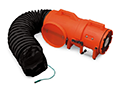 8 Inch (in) Axial Explosion-Proof (EX) Plastic Blowers with Compact Canister and Ducting