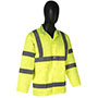 DuraWear™ Class 3 Hi-Vis Green Rain Jackets