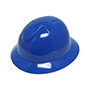 DuraShell™ Full Brim Blue Hard Hats