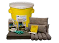 20 Gallon (gal) XSORB Spill Kits with Universal Poly