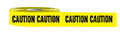 "Caution" Plastic Barricade Tapes