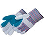 Green Cowhide Jointed Leather Double Palm Gloves Green Cowhide Jointed Leather Double Palm Gloves