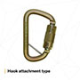 3M™ DBI-SALA® Rollgliss™ Technical Rescue Offset D Fall Arrest Carabiners with Captive Eye - 4
