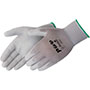 P-Grip™ Gray Polyurethane Coated Seamless Gloves