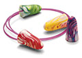 SparkPlugs® Metal Detectable Disposable Corded Earplugs