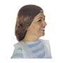 DuraWear™ 24 Inch (in) Length White Nylon Hairnets