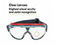 3M™ GoggleGear™ 500 Series Clear Scotchgard™ Anti-fog Lenses - 10