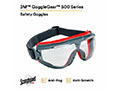 3M™ GoggleGear™ 500 Series Clear Scotchgard™ Anti-fog Lenses - 16