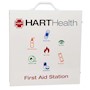 HART 3 Shelf Metal First Aid Cabinets with Door Pouch