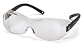 OTS® Protective Eyewear with Clear H2X Anti-Fog Lens and Black Temples