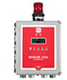 Four Channel Wall Mount Gas Monitoring Controllers - Optional Strobe Light